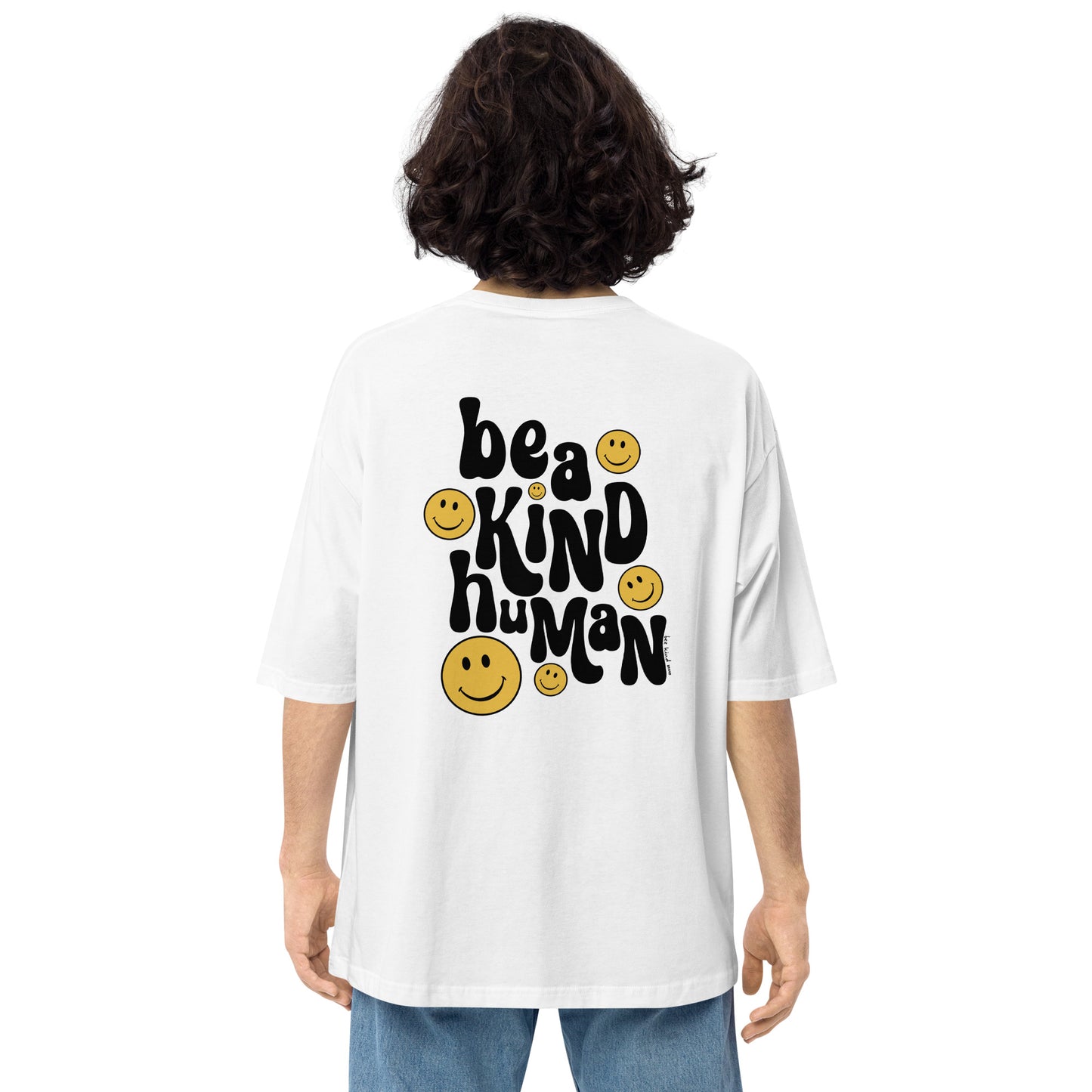 Be a Kind Human Oversized Tee